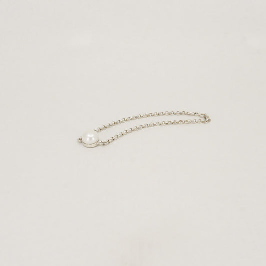 Sterling Silver / Freshwater Pearl / Lunar Luminescence Bracelet