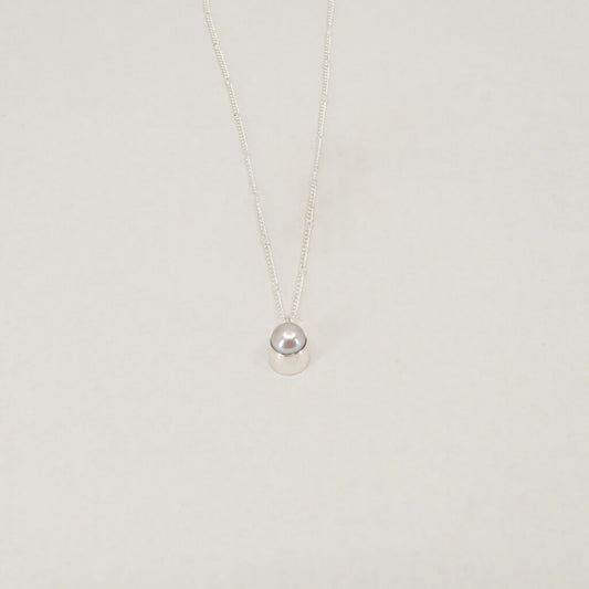 Sterling Silver / Freshwater Pearl / Lunar Pearl Necklace